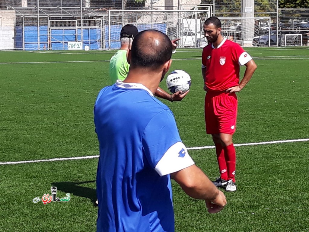 فوز لنادي الوحدة كفر قاسم في مباراة خارجية امام مكابي هرسليا 0-2 